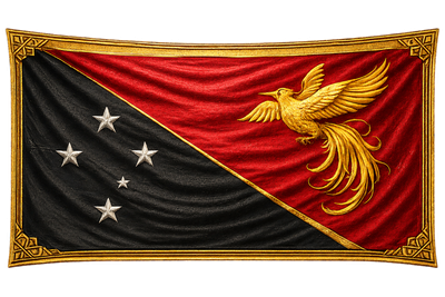 Papua New Guinea flag
